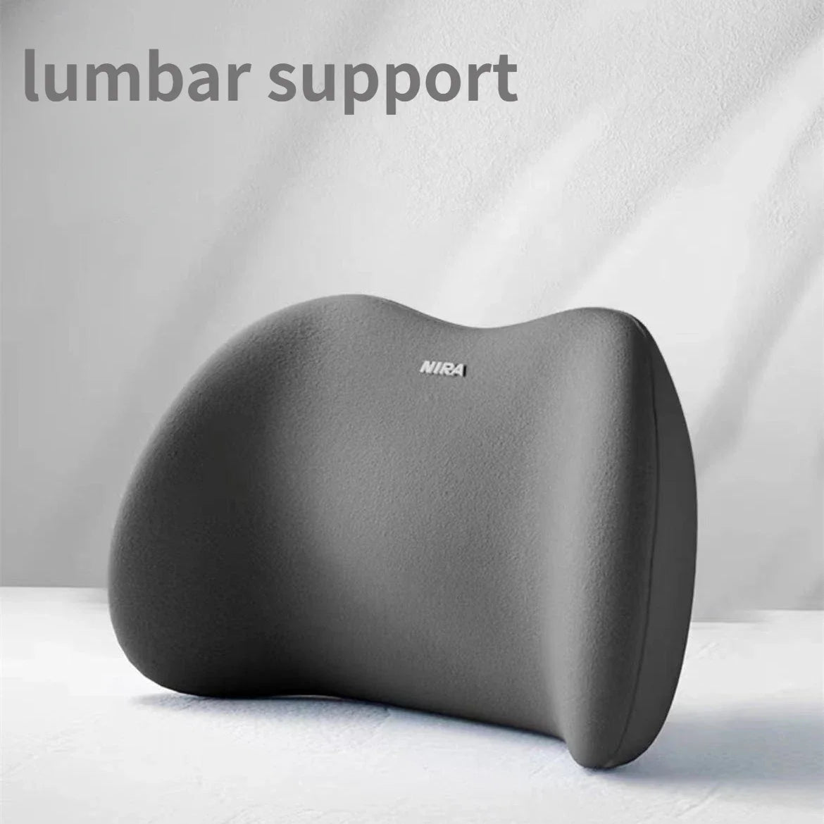 Car Memory Foam Neck Pillow Protection Lumbar Backrest Cushion Lumbar Cushion Car Headrest Cushion
