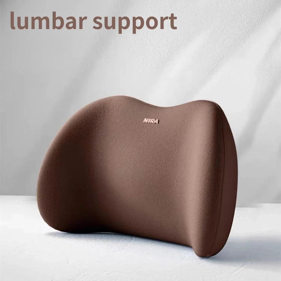 Car Memory Foam Neck Pillow Protection Lumbar Backrest Cushion Lumbar Cushion Car Headrest Cushion