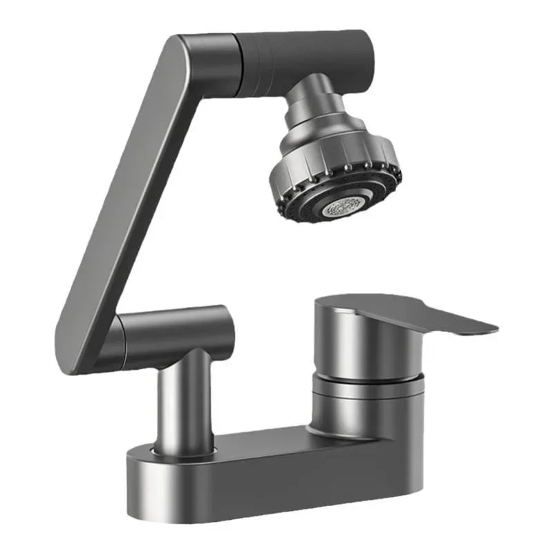 Βρύση διπλής οπής για νιπτήρα μπάνιου