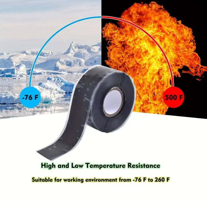 Super Strong Waterproof Stop Leaks Seal Repair Performance Silicone Adhesive Insulating Duct Tapes Duct Tape