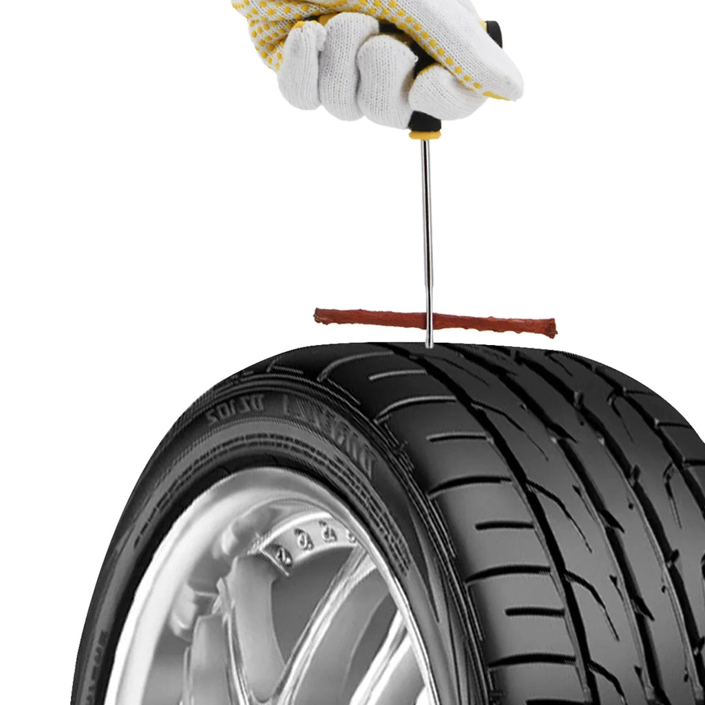 Motorcycle Vacuum Tire Repair Nail Car Tire Repair Tools Kit With EVA Storage Case Car Rubber Tubeless Tire Repair Tool Sets