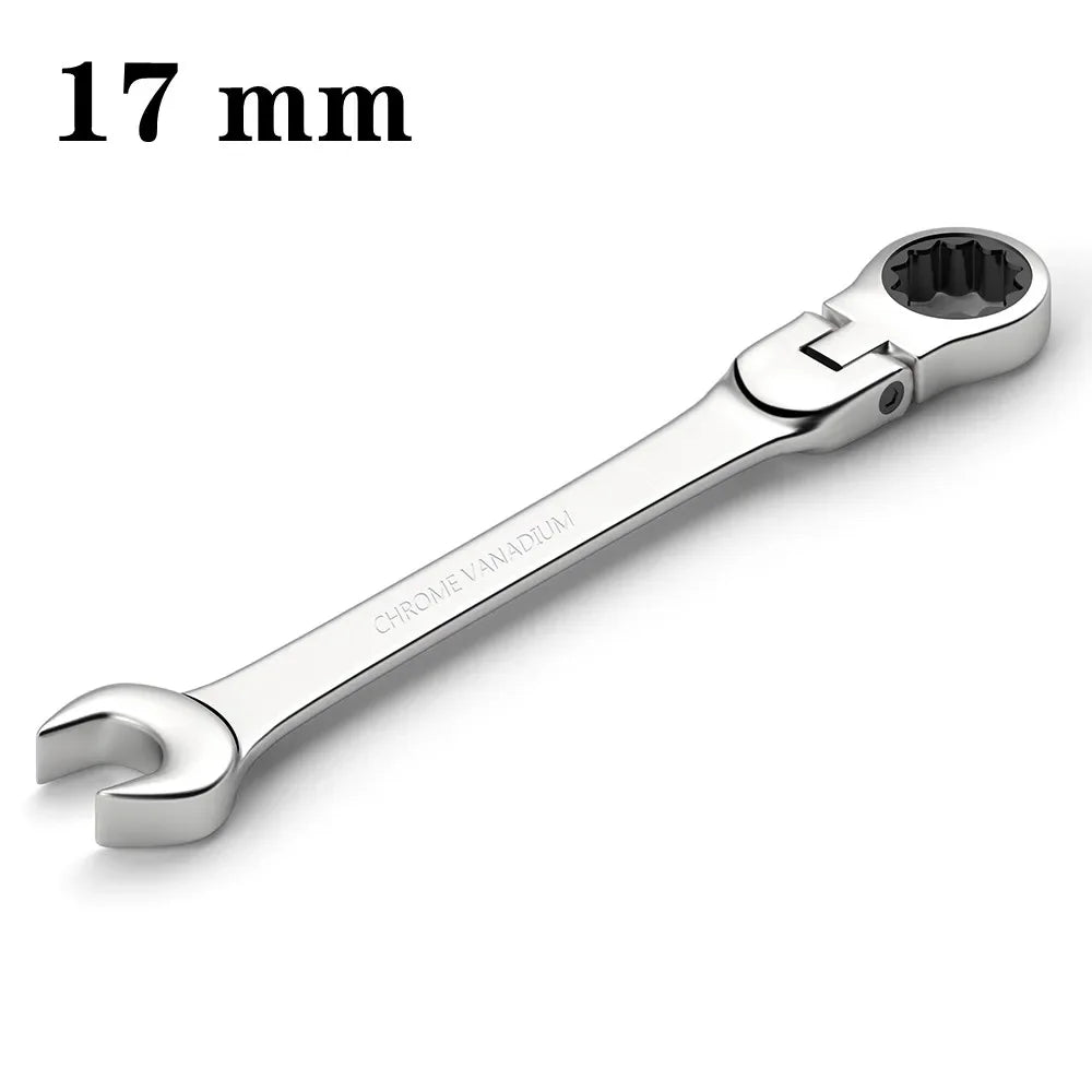 1PCS Activity ratchet wrench Metric 8-17mm Universal Spanners for Car Repair Hand Tools