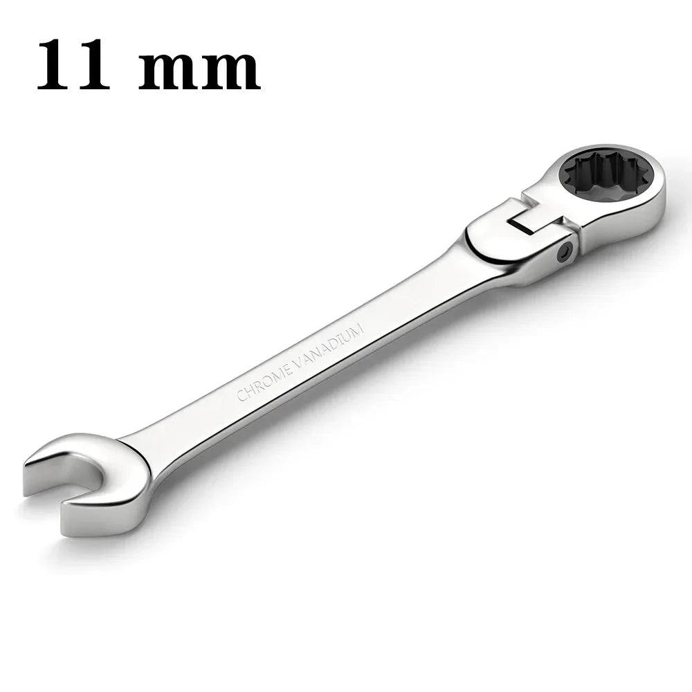 1PCS Activity ratchet wrench Metric 8-17mm Universal Spanners for Car Repair Hand Tools