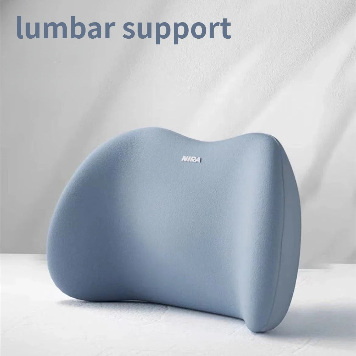 Car Memory Foam Neck Pillow Protection Lumbar Backrest Cushion Lumbar Cushion Car Headrest Cushion