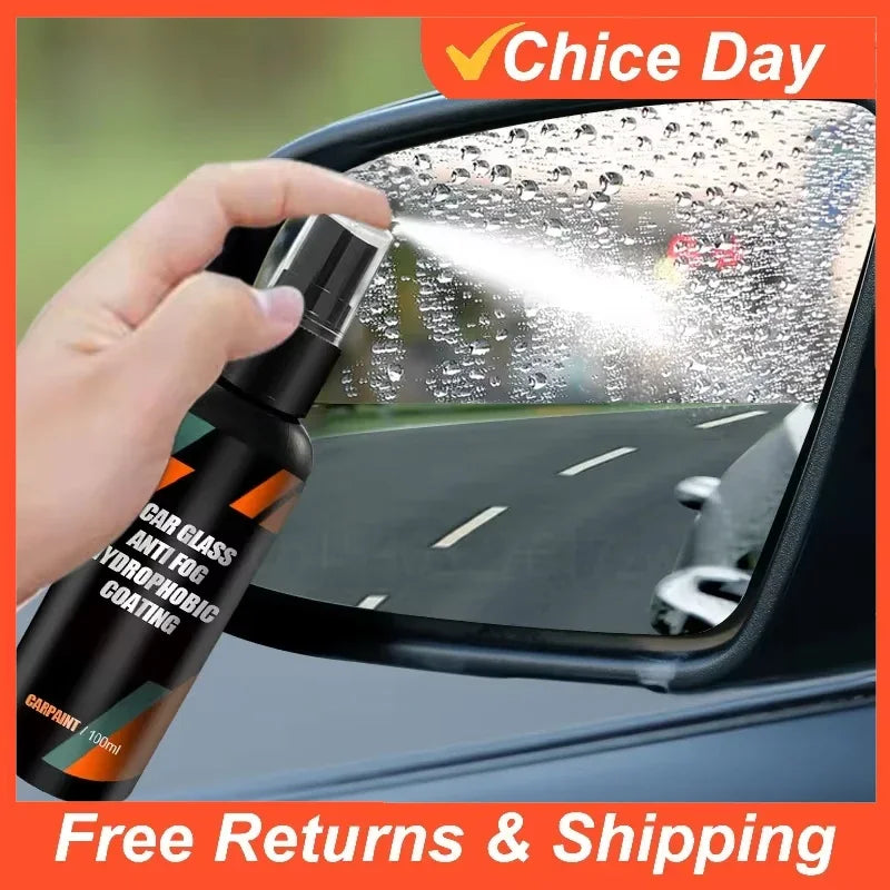 Car Water Repellent Spray Anti Rain Coating For Car Glass Hydrophobic Anti-rain Liquid Windshield Mirror Auto Polish Kit Amagi