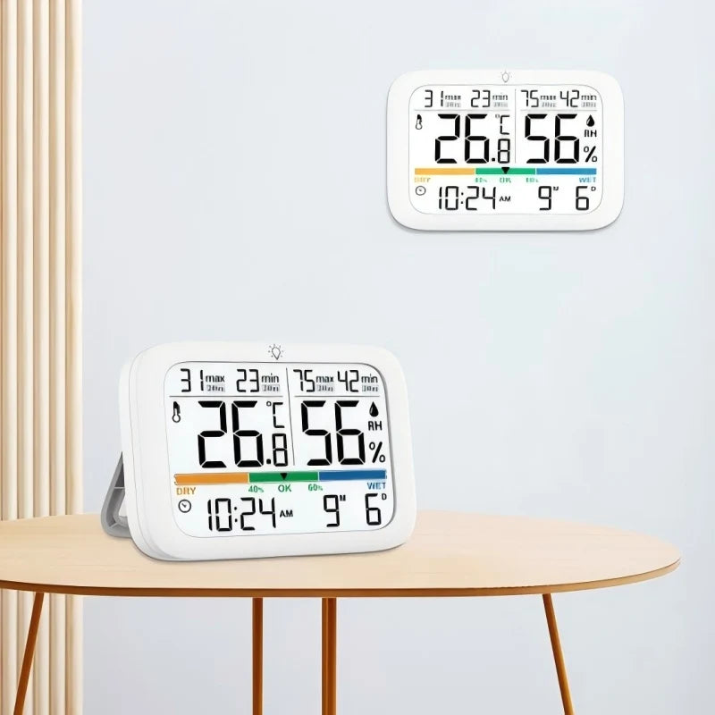 Έξυπνος ηλεκτρονικός μετρητής θερμοκρασίας και υγρασίας