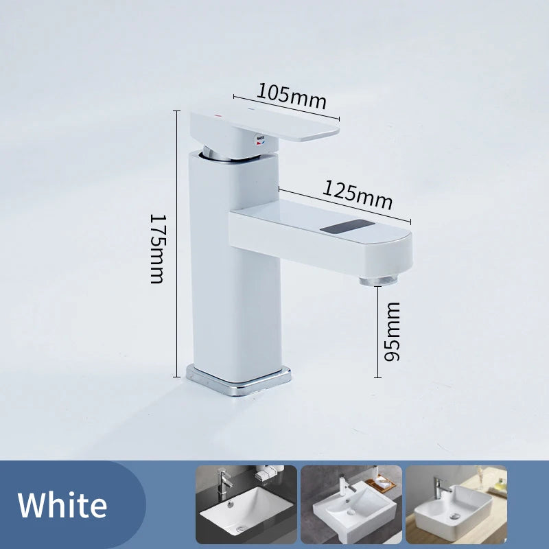 Bathroom Digital Faucet Temperature Control