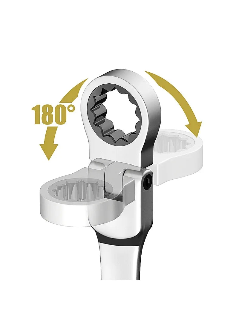 1PCS Activity ratchet wrench Metric 8-17mm Universal Spanners for Car Repair Hand Tools