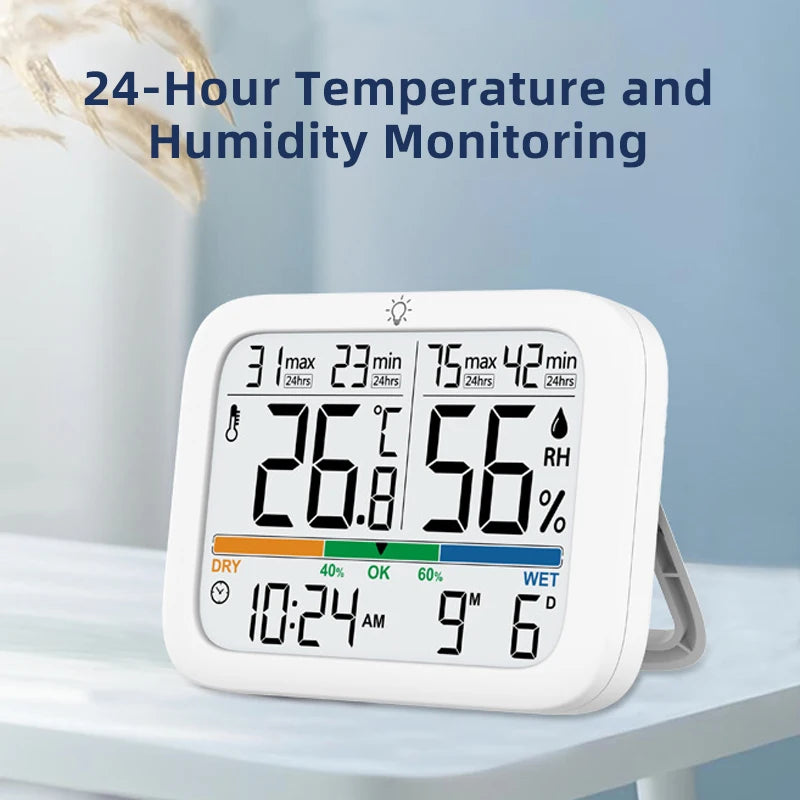 Έξυπνος ηλεκτρονικός μετρητής θερμοκρασίας και υγρασίας