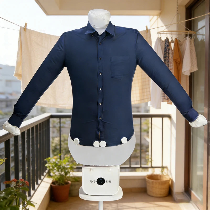 Automatic Clothing Ironing Machine Air Drying Heating Machine Mini Folding Ironing Device Portable Electric Clothes Shoes Dryer