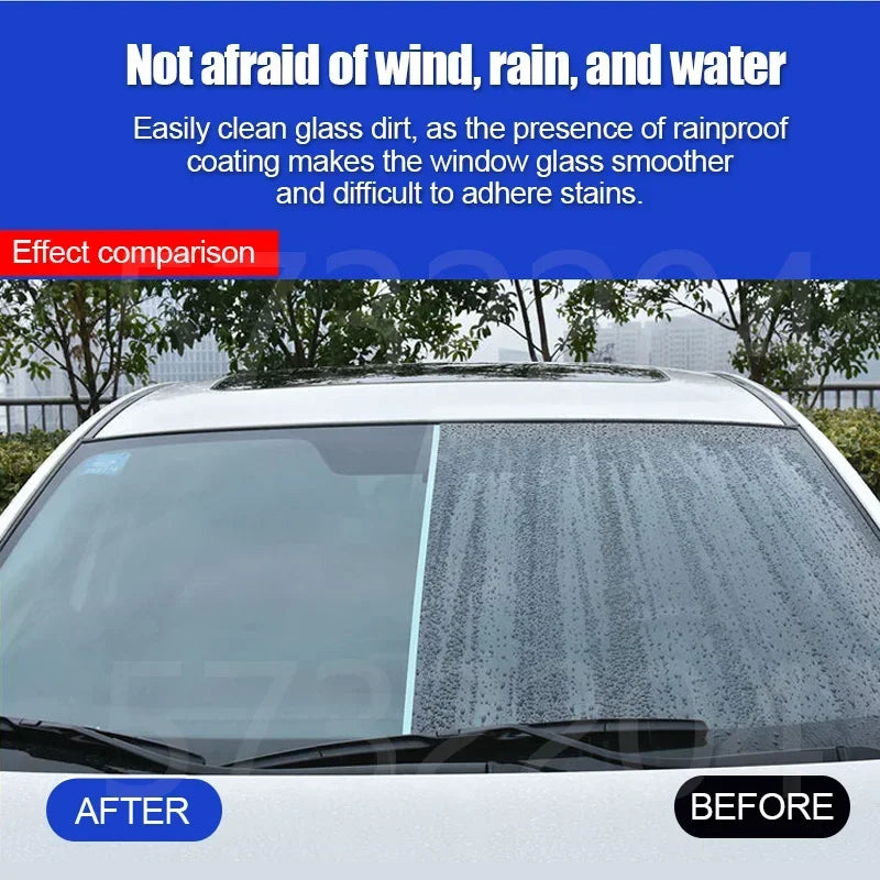 Car Water Repellent Spray Anti Rain Coating For Car Glass Hydrophobic Anti-rain Liquid Windshield Mirror Auto Polish Kit Amagi