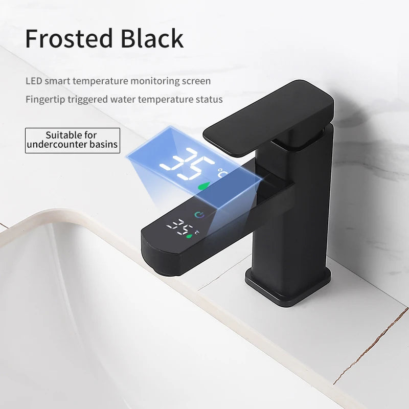 Ψηφιακός έλεγχος θερμοκρασίας βρύσης μπάνιου