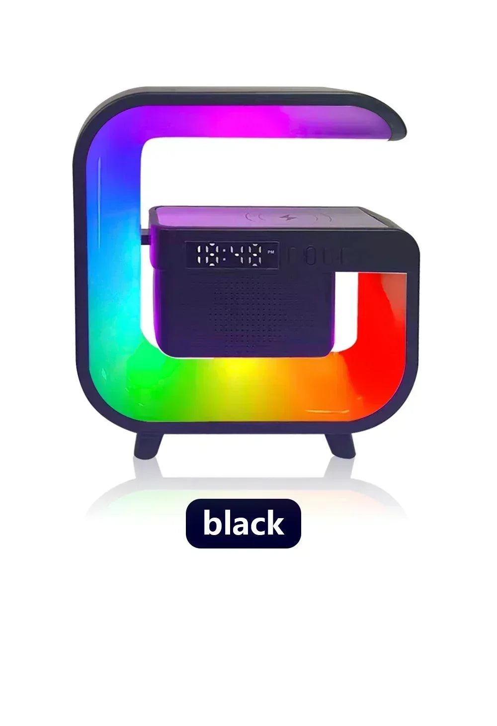 Ασύρματoς Φορτιστής – RGB Φωτισμός, Ηχείο, Βάση