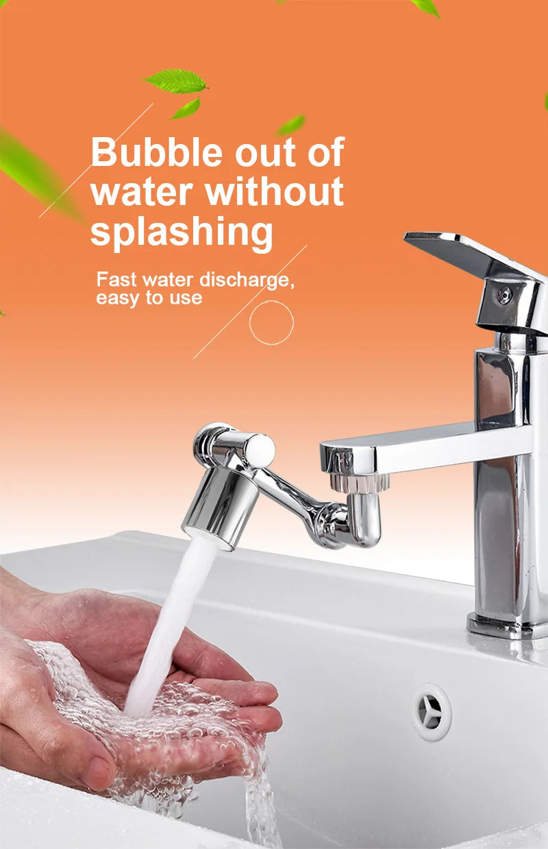 Περιστρεφόμενη βρύση επέκτασης 1080°