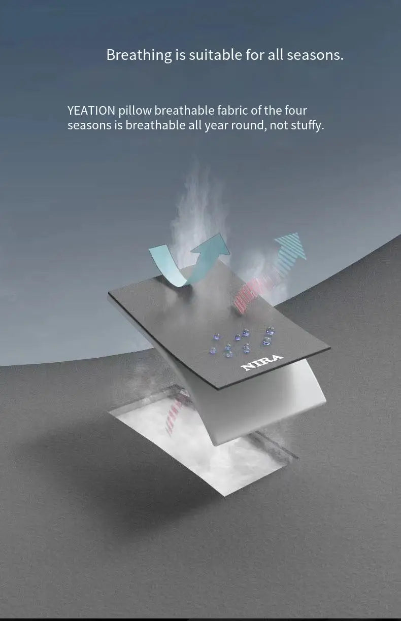 Car Memory Foam Neck Pillow Protection Lumbar Backrest Cushion Lumbar Cushion Car Headrest Cushion